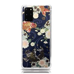 Japanese Wave Koi Illustration Pattern Samsung Galaxy S20 Plus 6 7 Inch Tpu Uv Case