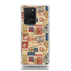 Letters Writing Paper Text Pattern Samsung Galaxy S20 Ultra 6 9 Inch Tpu Uv Case