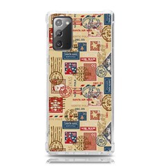 Letters Writing Paper Text Pattern Samsung Galaxy Note 20 Tpu Uv Case