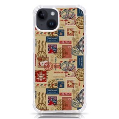 Letters Writing Paper Text Pattern Iphone 14 Tpu Uv Print Case