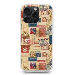 Letters Writing Paper Text Pattern Iphone 15 Pro Tpu Uv Print Case