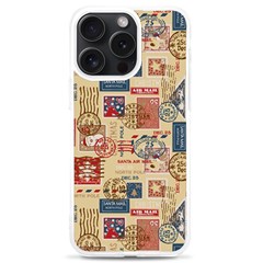 Letters Writing Paper Text Pattern Iphone 15 Pro Max Tpu Uv Print Case