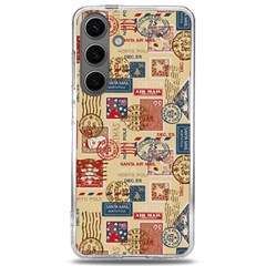 Letters Writing Paper Text Pattern Samsung Galaxy S24 6 2 Inch Tpu Uv Case by Apenda