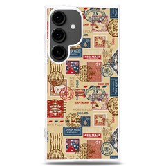 Letters Writing Paper Text Pattern Samsung Galaxy S24 Plus 6 7 Inch Tpu Uv Case by Apenda