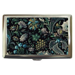 Pattern Flowers Plants Leaves Cigarette Money Case