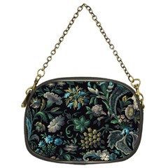 Pattern Flowers Plants Leaves Chain Purse (one Side) by Posterlux