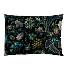 Pattern Flowers Plants Leaves Pillow Case