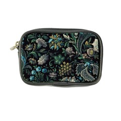 Pattern Flowers Plants Leaves Coin Purse