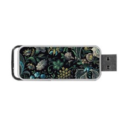 Pattern Flowers Plants Leaves Portable Usb Flash (one Side)