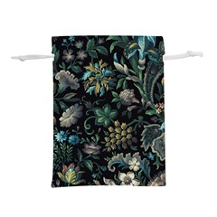 Pattern Flowers Plants Leaves Lightweight Drawstring Pouch (s)