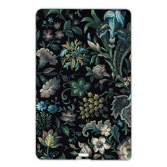 Pattern Flowers Plants Leaves Name Card Style Usb Flash Drive by Posterlux