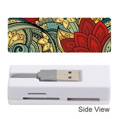 Pattern Shape Colorful Flower Leaves Memory Card Reader (stick)