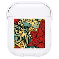 Pattern Shape Colorful Flower Leaves Hard Pc Airpods 1/2 Case