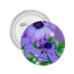 Purple Flower Nature 2 25  Buttons