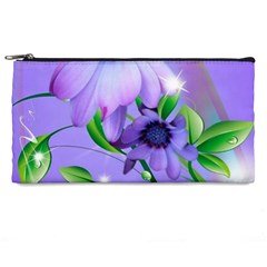 Purple Flower Nature Pencil Cases