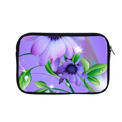 Purple Flower Nature Apple Macbook Pro 13  Zipper Case