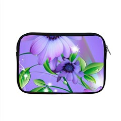 Purple Flower Nature Apple Macbook Pro 15  Zipper Case