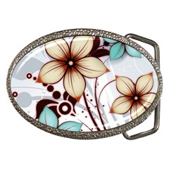 Flowers Flowers Pattern Belt Buckles