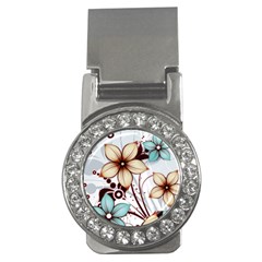 Flowers Flowers Pattern Money Clips (cz) 