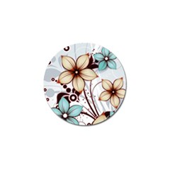 Flowers Flowers Pattern Golf Ball Marker (4 Pack) by Posterlux