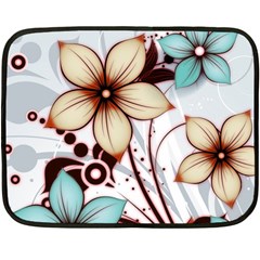 Flowers Flowers Pattern Fleece Blanket (mini)