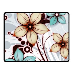 Flowers Flowers Pattern Fleece Blanket (small)