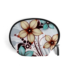 Flowers Flowers Pattern Accessory Pouch (small)