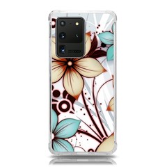 Flowers Flowers Pattern Samsung Galaxy S20 Ultra 6 9 Inch Tpu Uv Case by Posterlux