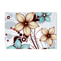 Flowers Flowers Pattern Crystal Sticker (a4) by Posterlux