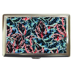 Leaves Pattern Patterns Colorful Cigarette Money Case