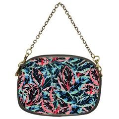 Leaves Pattern Patterns Colorful Chain Purse (one Side) by Posterlux