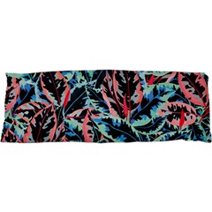 Leaves Pattern Patterns Colorful 17 x47  Body Pillow Case Dakimakura (two Sides)