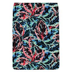 Leaves Pattern Patterns Colorful Removable Flap Cover (l)