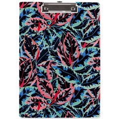 Leaves Pattern Patterns Colorful A4 Acrylic Clipboard