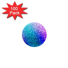 Rainbow Colors Colorful Pattern 1  Mini Magnets (100 Pack) 