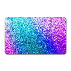 Rainbow Colors Colorful Pattern Magnet (rectangular)