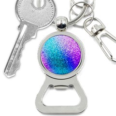 Rainbow Colors Colorful Pattern Bottle Opener Key Chain