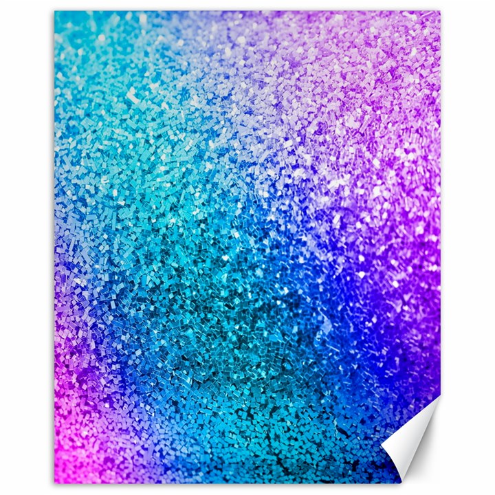 Rainbow Colors Colorful Pattern Canvas 16  x 20 