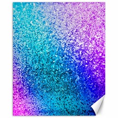 Rainbow Colors Colorful Pattern Canvas 11  X 14  by Posterlux