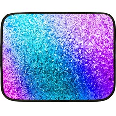 Rainbow Colors Colorful Pattern Two Sides Fleece Blanket (mini)