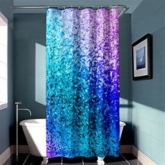 Rainbow Colors Colorful Pattern Shower Curtain 36  X 72  (stall)  by Posterlux