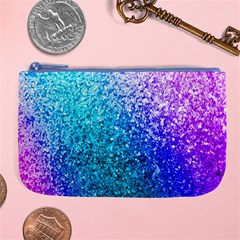 Rainbow Colors Colorful Pattern Large Coin Purse