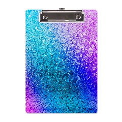 Rainbow Colors Colorful Pattern A5 Acrylic Clipboard