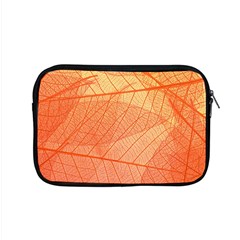 Abstract Texture Of Colorful Bright Pattern Of Transparent Leaves Of Orange And Yellow Color Apple Macbook Pro 15  Zipper Case