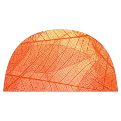 Abstract Texture Of Colorful Bright Pattern Of Transparent Leaves Of Orange And Yellow Color Anti Scalding Pot Cap