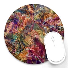 Blended Symmetry Round Mousepad