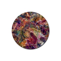 Blended Symmetry Rubber Coaster (round)