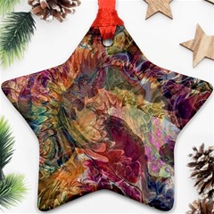 Blended Symmetry Star Ornament (two Sides)