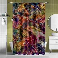 Blended Symmetry Shower Curtain 48  X 72  (small) 