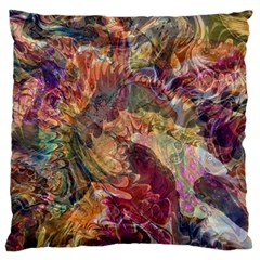 Blended Symmetry Large Cushion Case (two Sides)